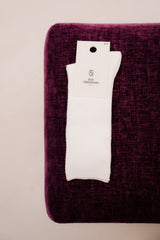 Telma Solid Sock - white - Bij Keesje - Becksöndergaard - Sokken