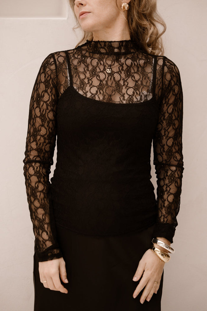 Tessara top black - Bij Keesje - Freebird