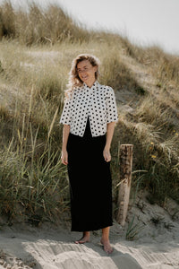 Teuntje polkadot top - Bij Keesje - Bij Keesje - Top