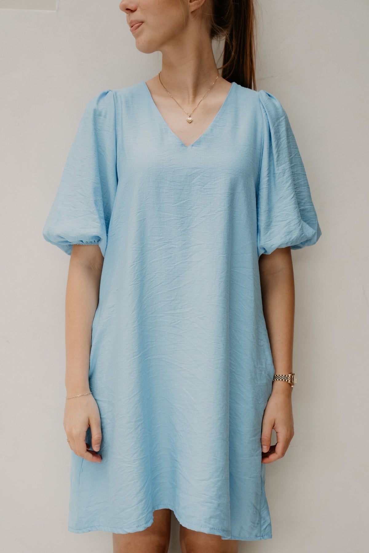 Thamar Dress Blue - Bij Keesje - Bij Keesje - Jurk