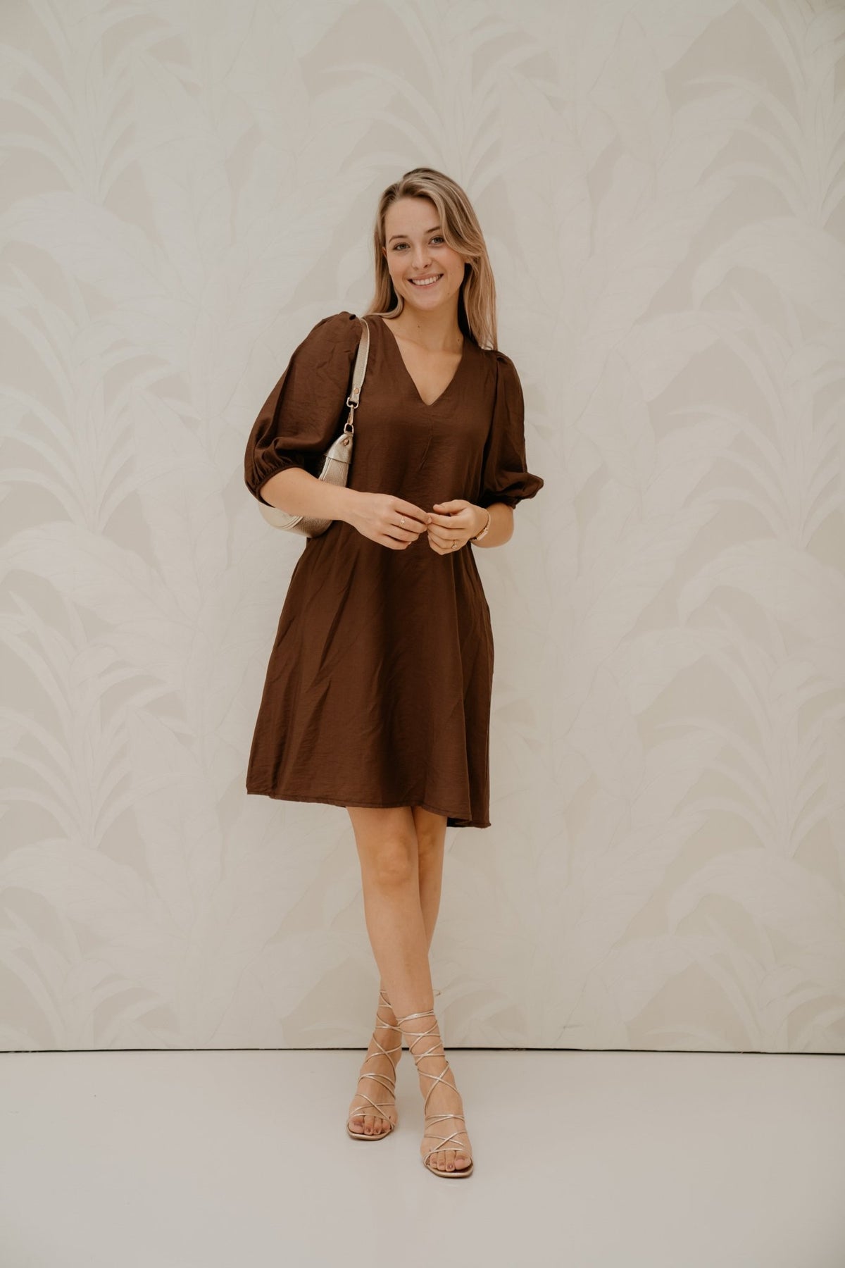 Thamar Dress Brown - Bij Keesje - Bij Keesje - Jurk