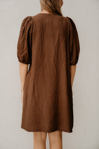 Thamar Dress Brown - Bij Keesje - Bij Keesje - Jurk