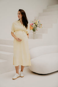 Thea Dress Yellow - Bij Keesje - Bij Keesje - Jurk