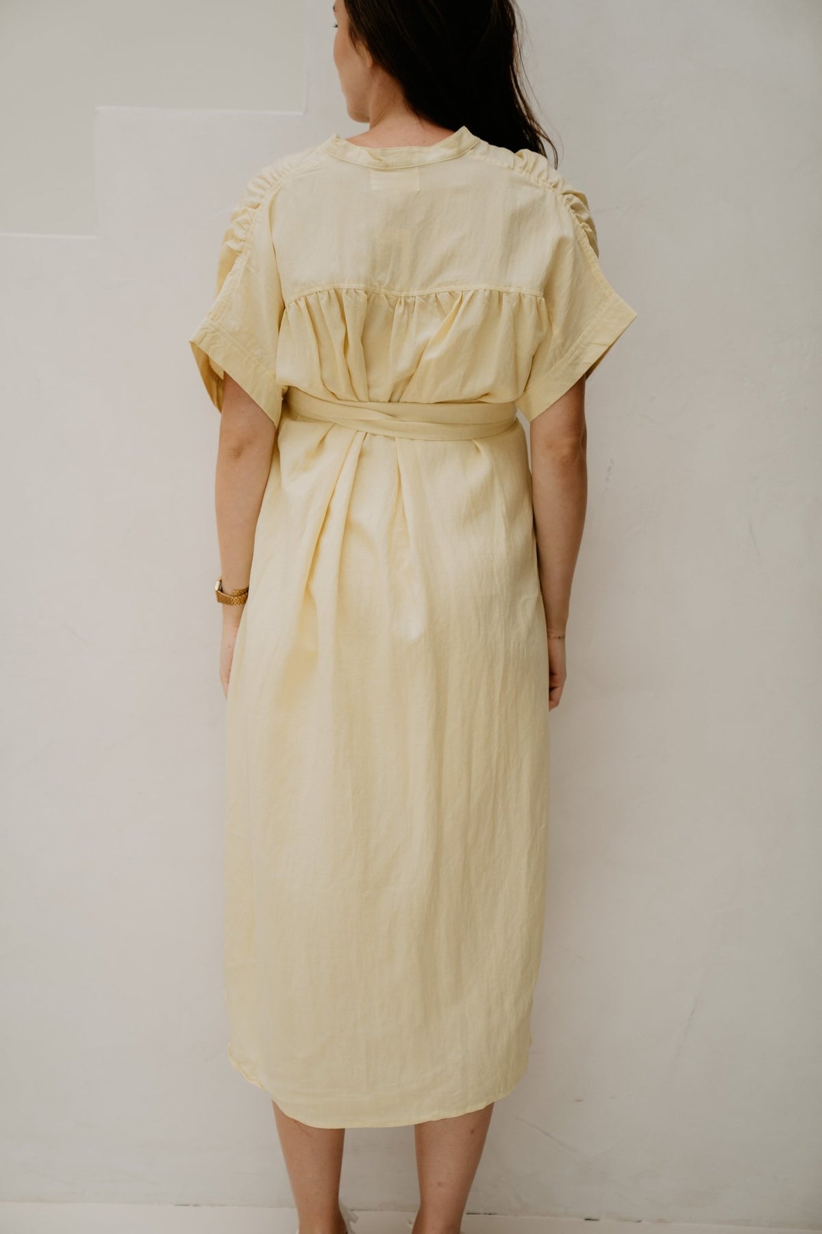 Thea Dress Yellow - Bij Keesje - Bij Keesje - Jurk