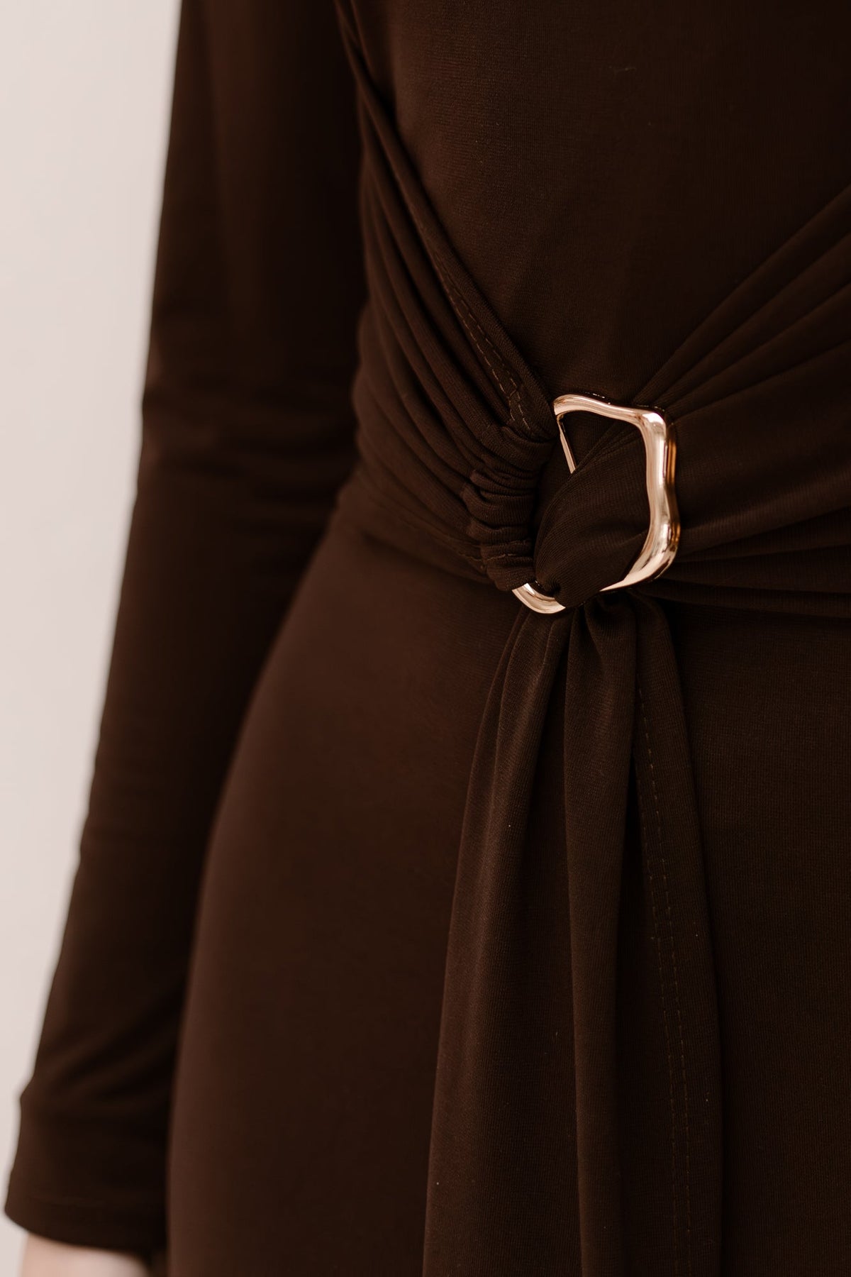 Therees dress brown - Bij Keesje - Bij Keesje