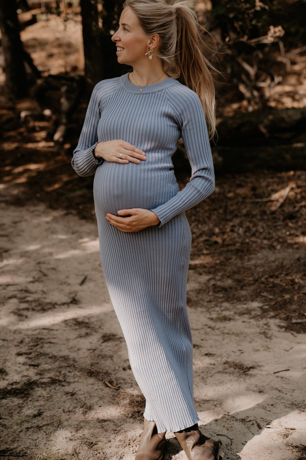 Theresa Bodycon Dress Iceblue - Bij Keesje - Bij Keesje The Label - Jurk