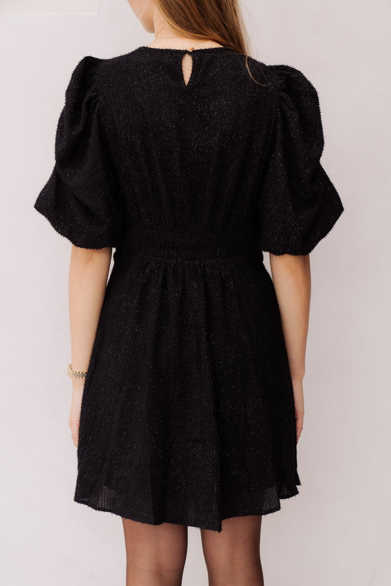 Tikka glitz dress black - Bij Keesje - Neo Noir
