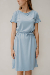 Toos Dress Blue - Bij Keesje - Bij Keesje - Jurk