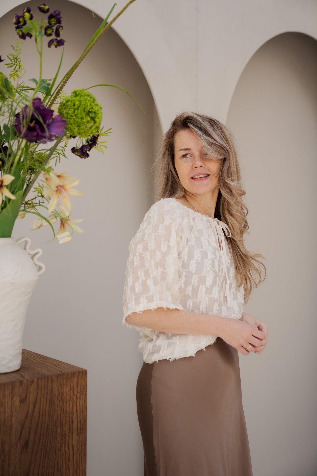 Top creme 26327 - Bij Keesje - Smashed Lemon - Top