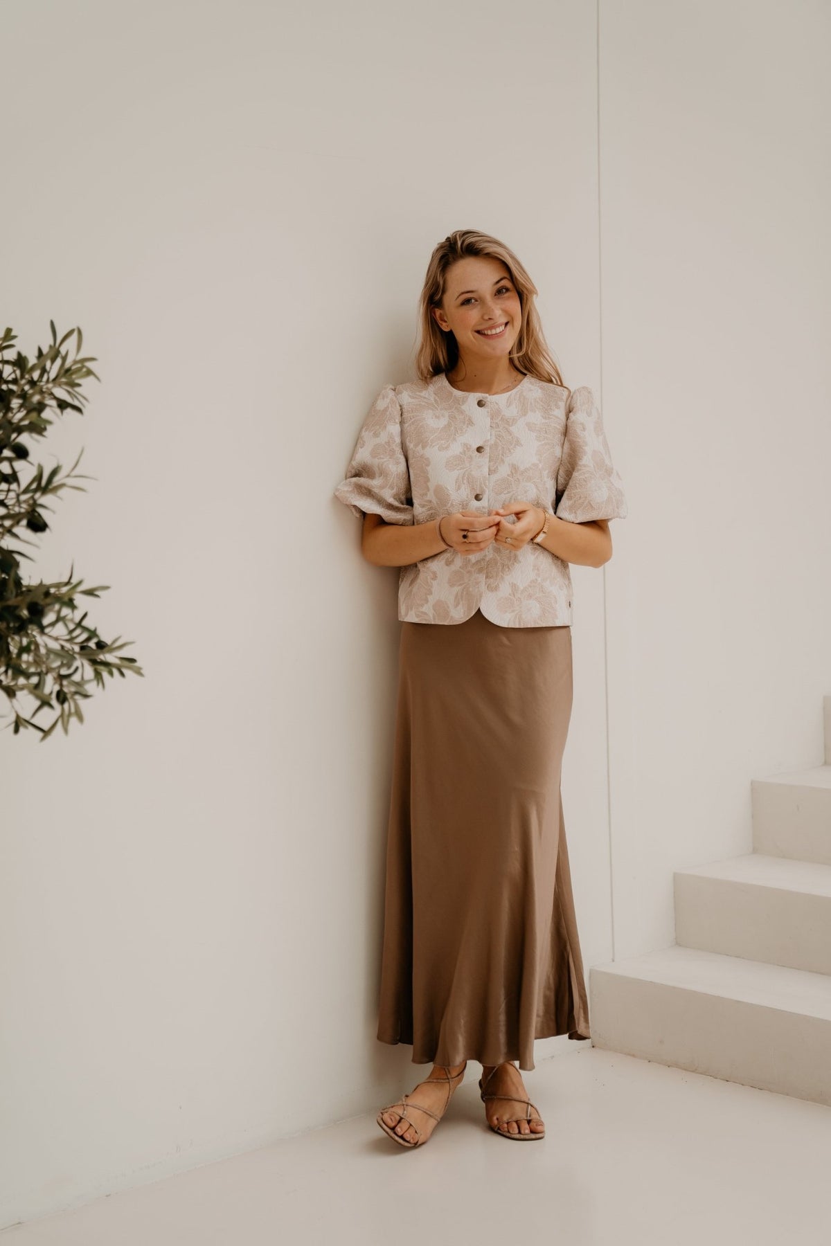 Top Lea Sand Flower - Bij Keesje - Elvira - Top