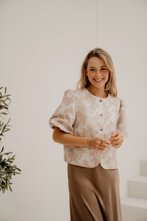 Top Lea Sand Flower - Bij Keesje - Elvira - Top