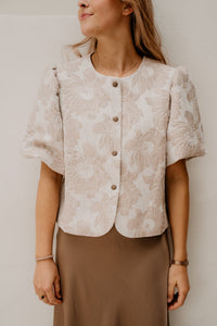 Top Lea Sand Flower - Bij Keesje - Elvira - Top