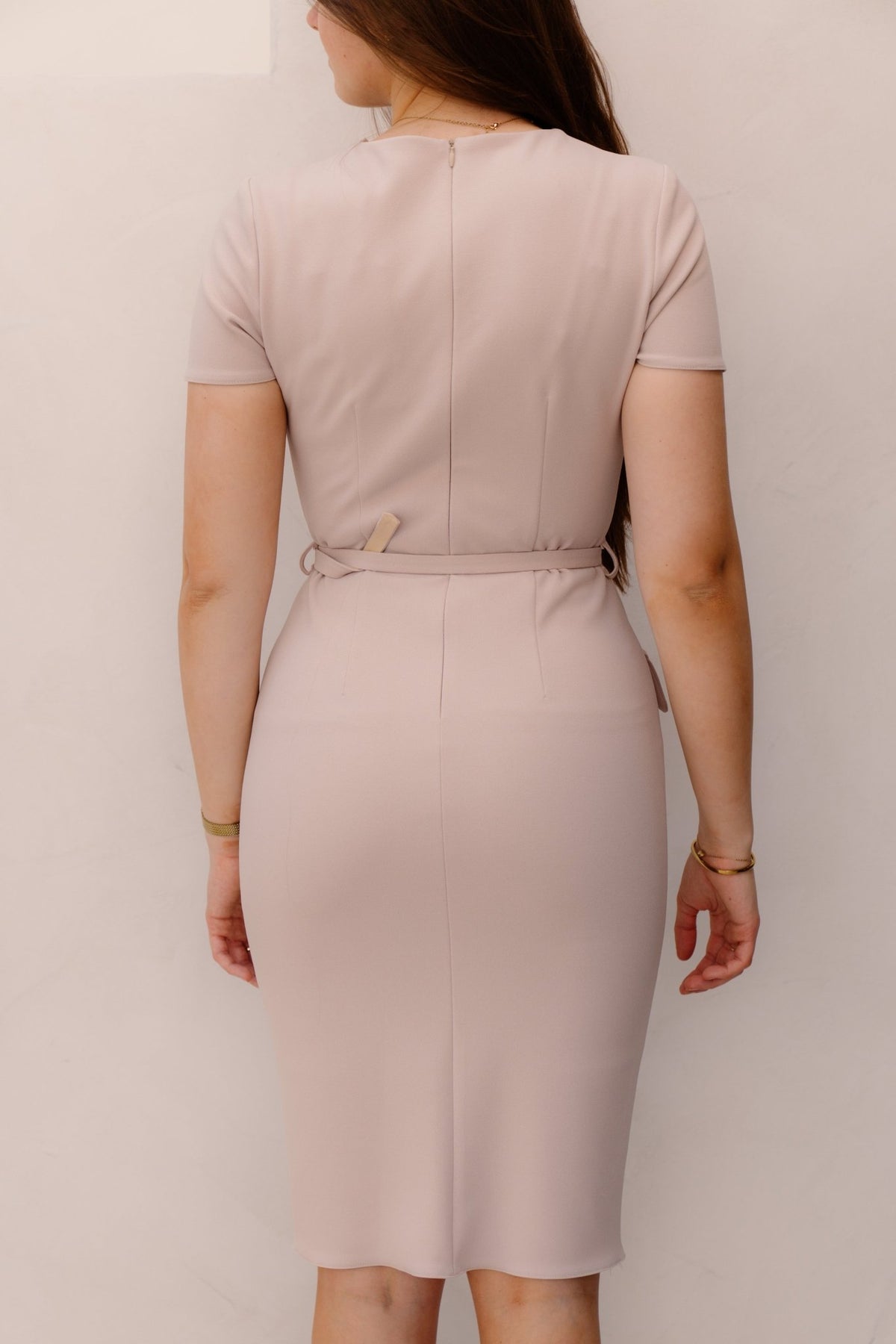 Tortora Beige dress - Bij Keesje - Rinascimento - Jurk