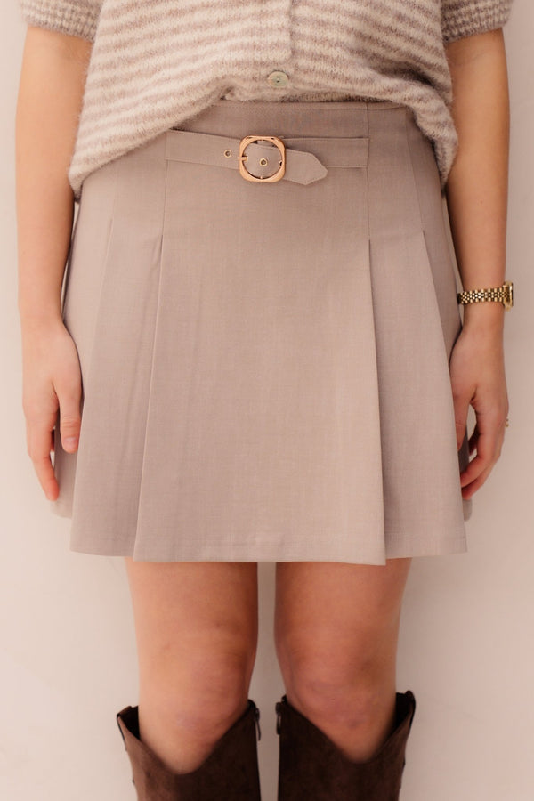 Tortora beige gonna skirt - Bij Keesje - Rinascimento - rok
