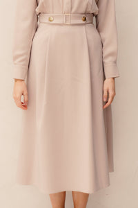 Tortora Beige skirt B135 - Bij Keesje - Rinascimento - rok