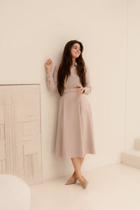 Tortora Beige skirt B135 - Bij Keesje - Rinascimento - rok