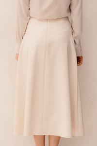 Tortora Beige skirt B382 - Bij Keesje - Rinascimento - rok