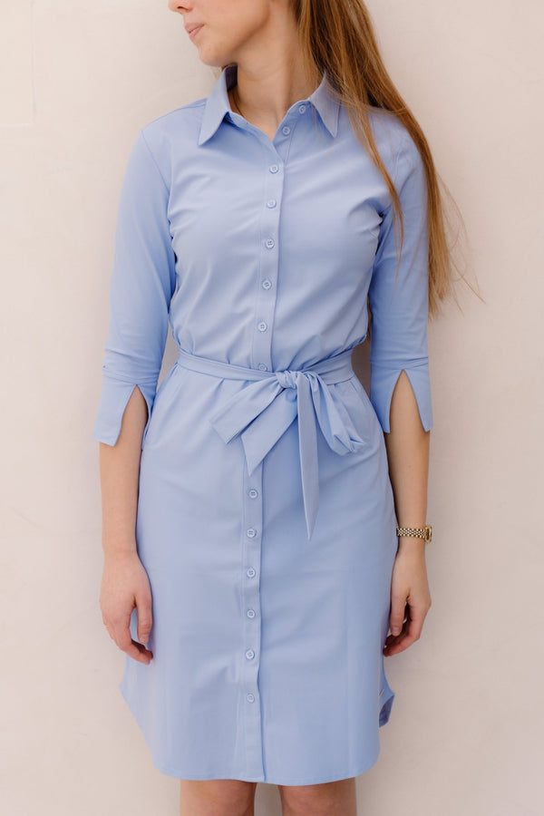 Travel Dress lavender blue - Bij Keesje - Bij Keesje - jurk