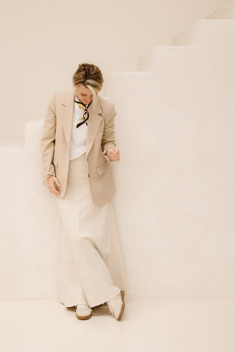 Travel tshirt white - Bij Keesje - Bij Keesje