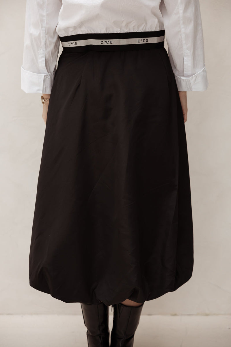 Trice midi balloon skirt black - Bij Keesje - Co'couture