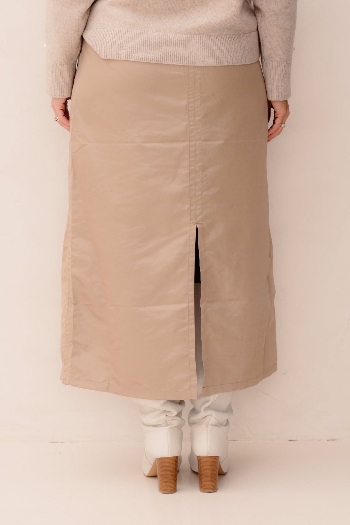 TriceCC Skirt Sand - Bij Keesje - Co'couture - rok
