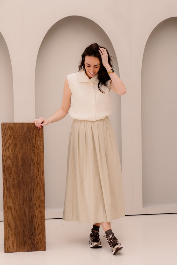 Usla Skirt Sandstone - Bij Keesje - Sister Point - Rokken