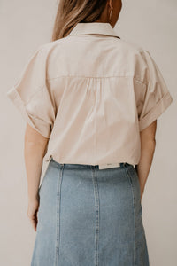 Vajen Blouse Beige - Bij Keesje - Bij Keesje The Label - Blouse