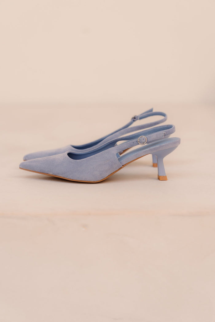 València slingback blue - Bij Keesje - Bij Keesje - Schoenen