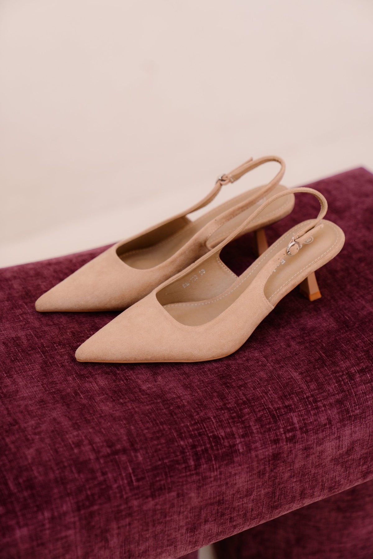 València slingback khaki - Bij Keesje - Bij Keesje - Schoenen