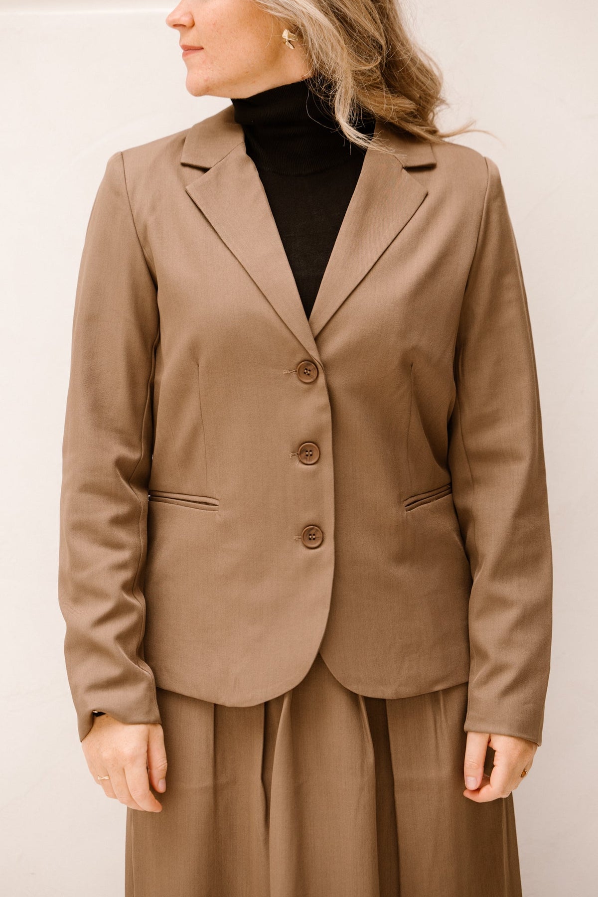 Valentin blazer grey brown - Bij Keesje - G - maxx