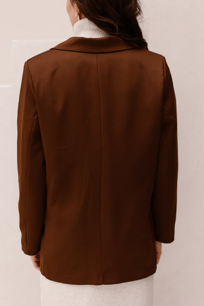 Vaya blazer camel - Bij Keesje - Bij Keesje