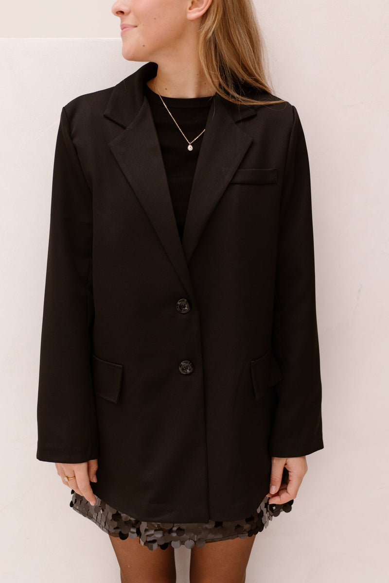 Vaya blazer zwart - Bij Keesje - Bij Keesje