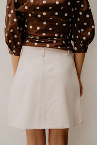Vaya short skirt beige - Bij Keesje - Bij Keesje - Rok