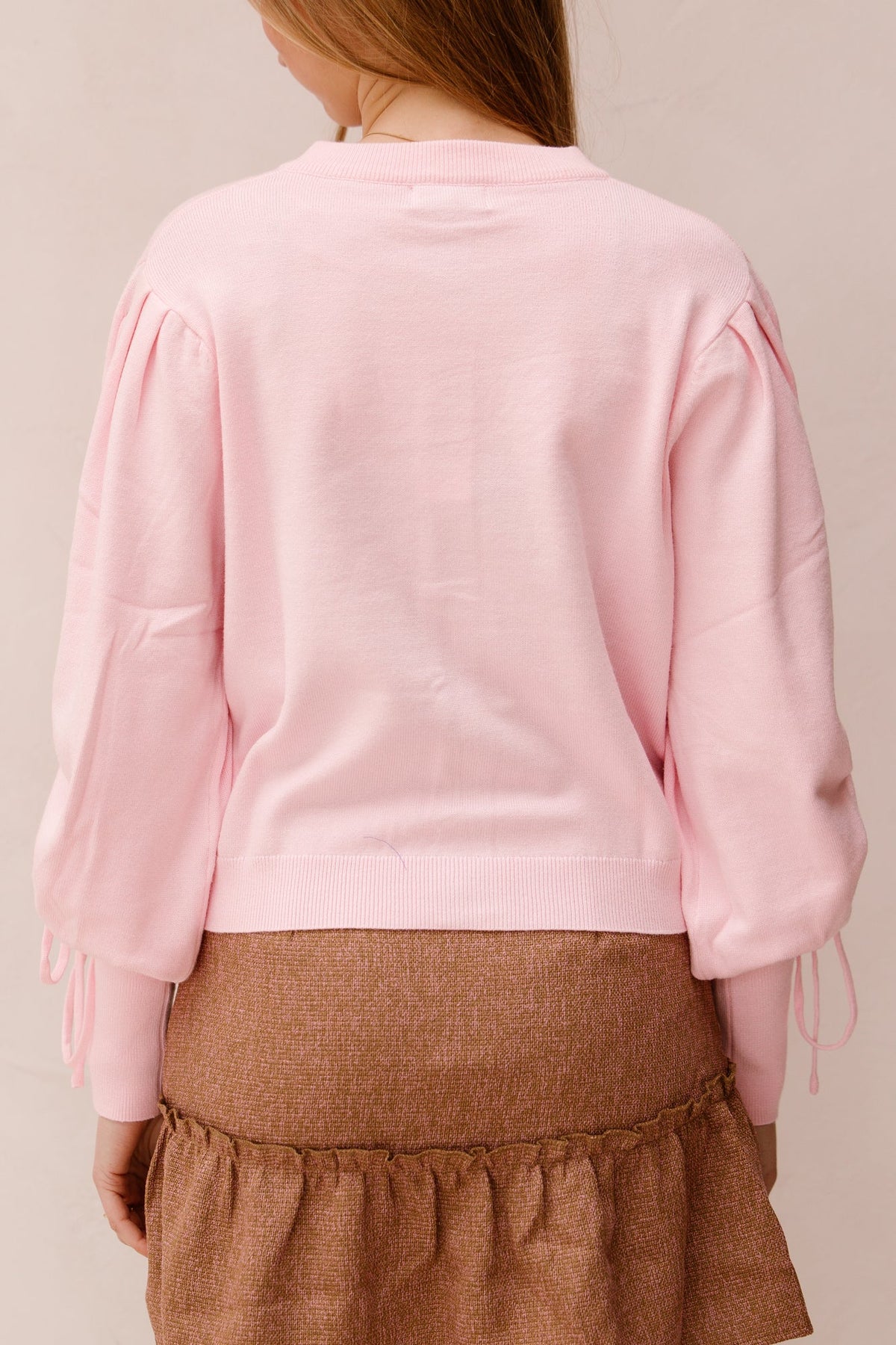 Vayda cardigan Soft pink - Bij Keesje - FLURESK - vest