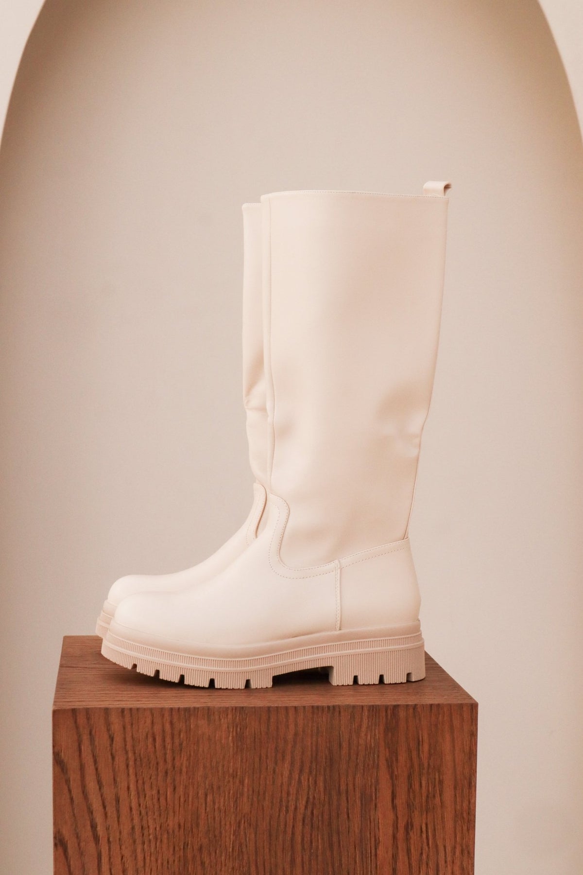 Veere beige boots - Bij Keesje - Bij Keesje - laarzen