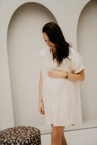 Veerle dress beige - Bij Keesje - Bij Keesje - Jurk