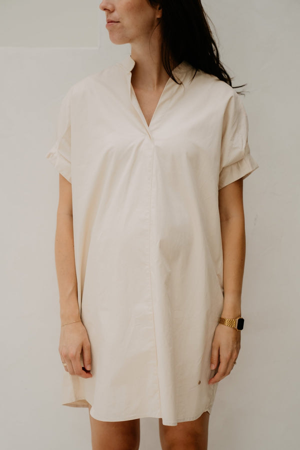 Veerle dress beige - Bij Keesje - Bij Keesje - Jurk