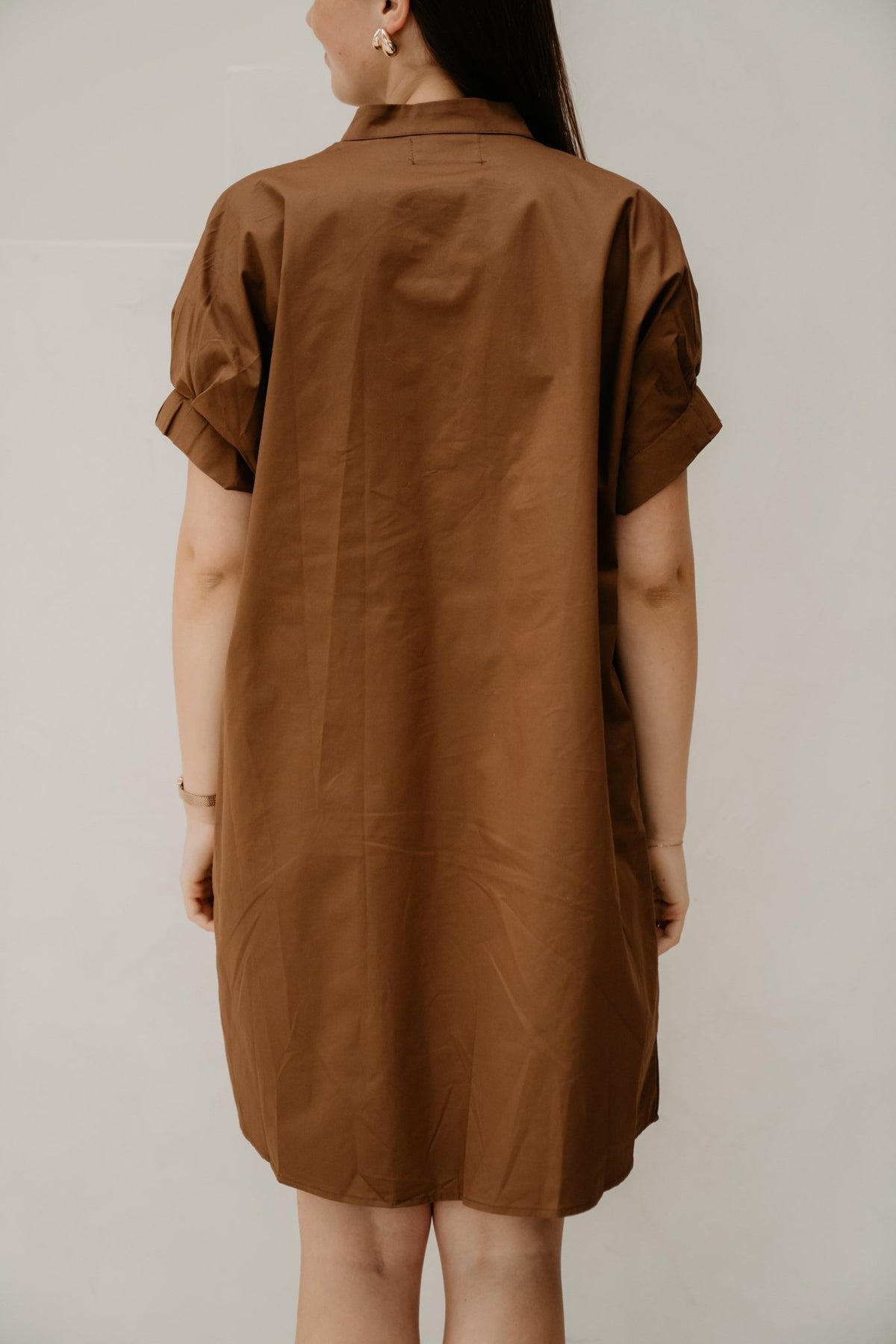 Veerle dress brown - Bij Keesje - Bij Keesje - Jurk