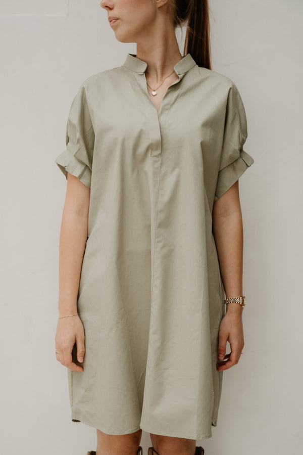 Veerle dress green - Bij Keesje - Bij Keesje - Jurk
