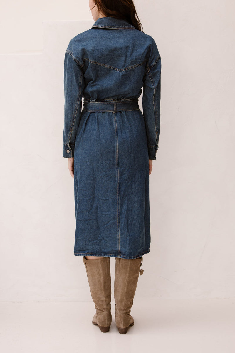 Velicia Jurk Denim Jeans - Bij Keesje - Bij Keesje