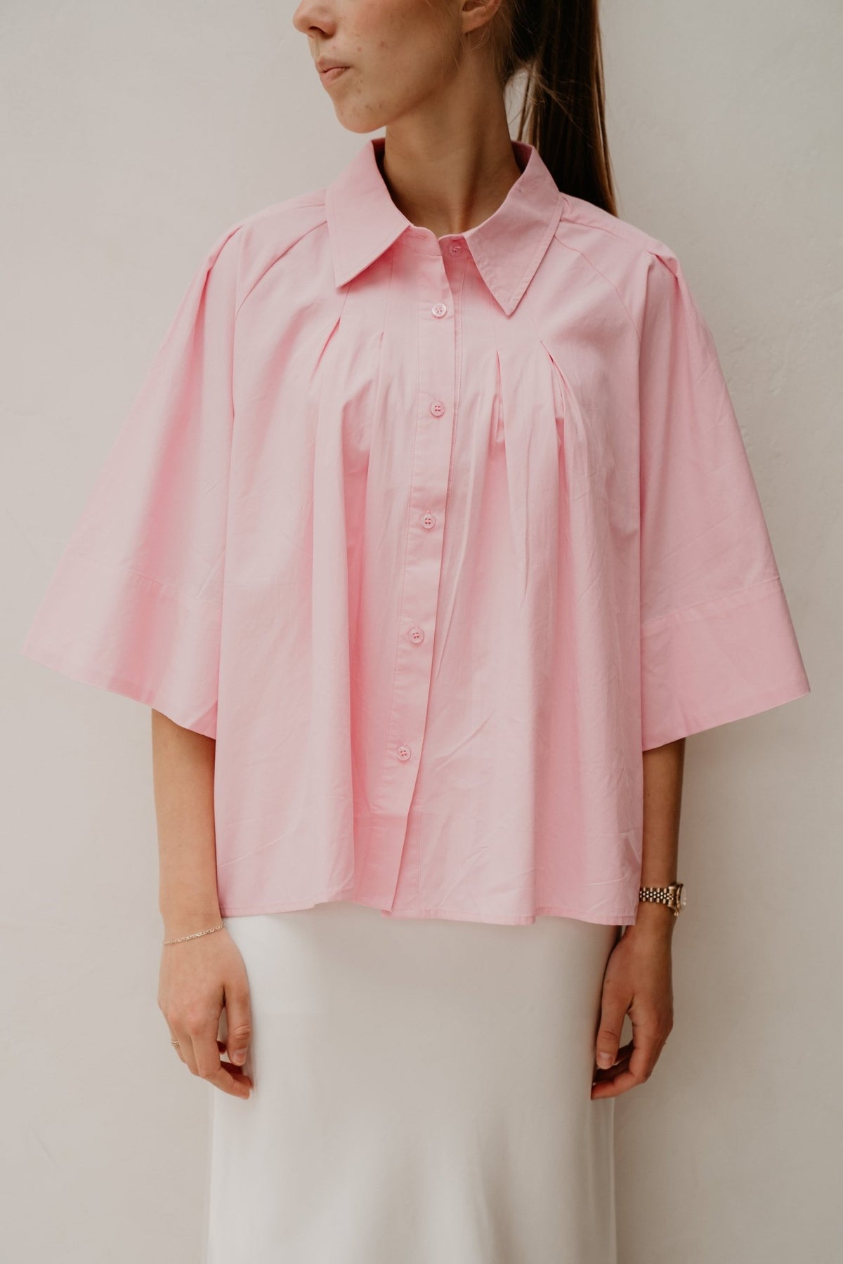 Velien blouse pink - Bij Keesje - Bij Keesje - Blouse