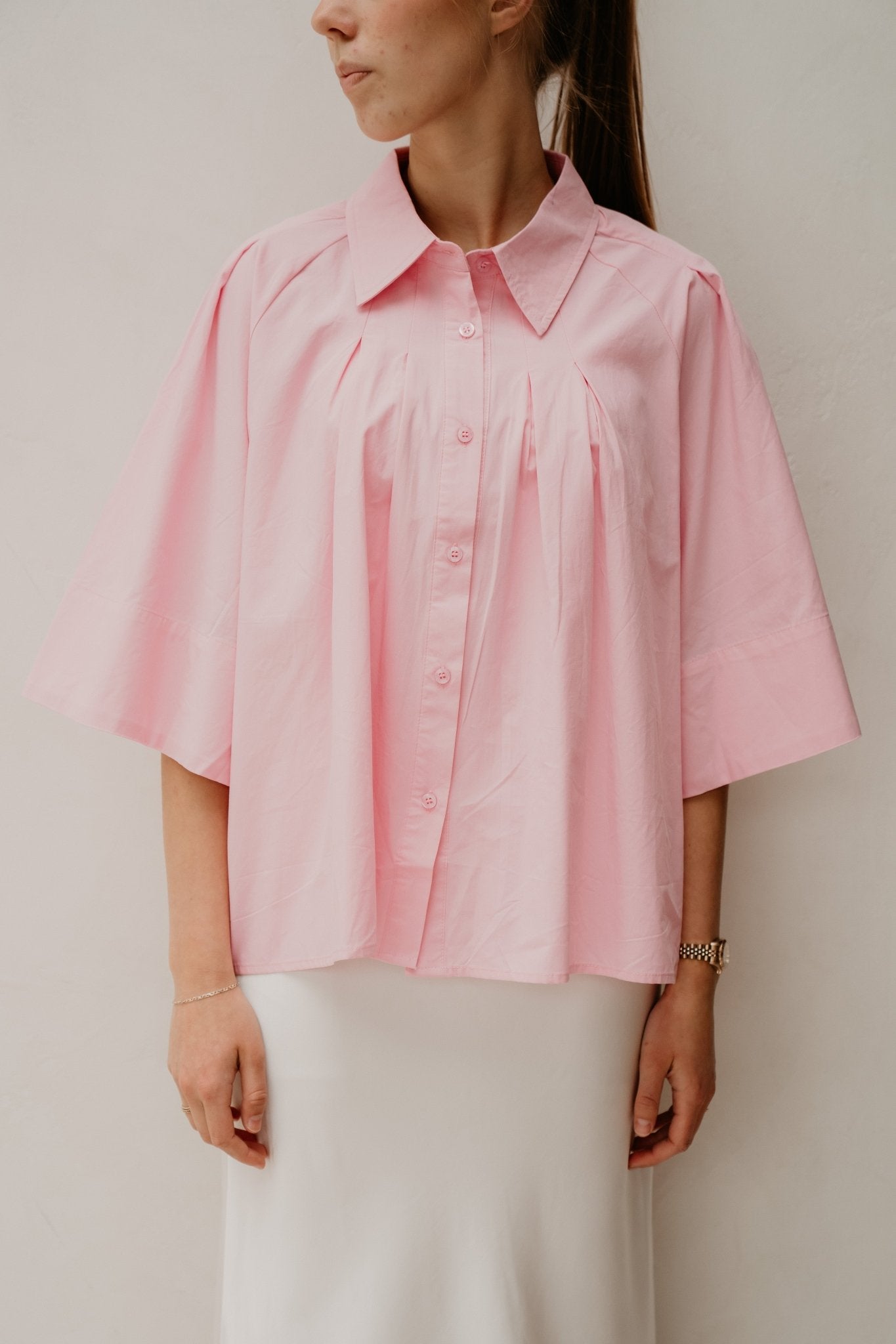 Velien blouse pink - Bij Keesje - Bij Keesje - Blouse