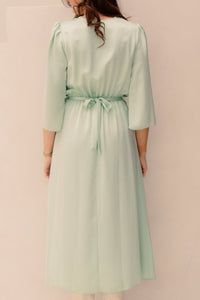 Verde Menta green mint abito initro dress - Bij Keesje - Rinascimento - Jurk