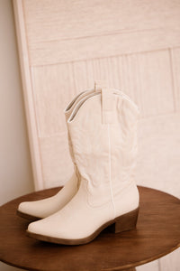 Verona Cowboyboot Beige - Bij Keesje - Bij Keesje