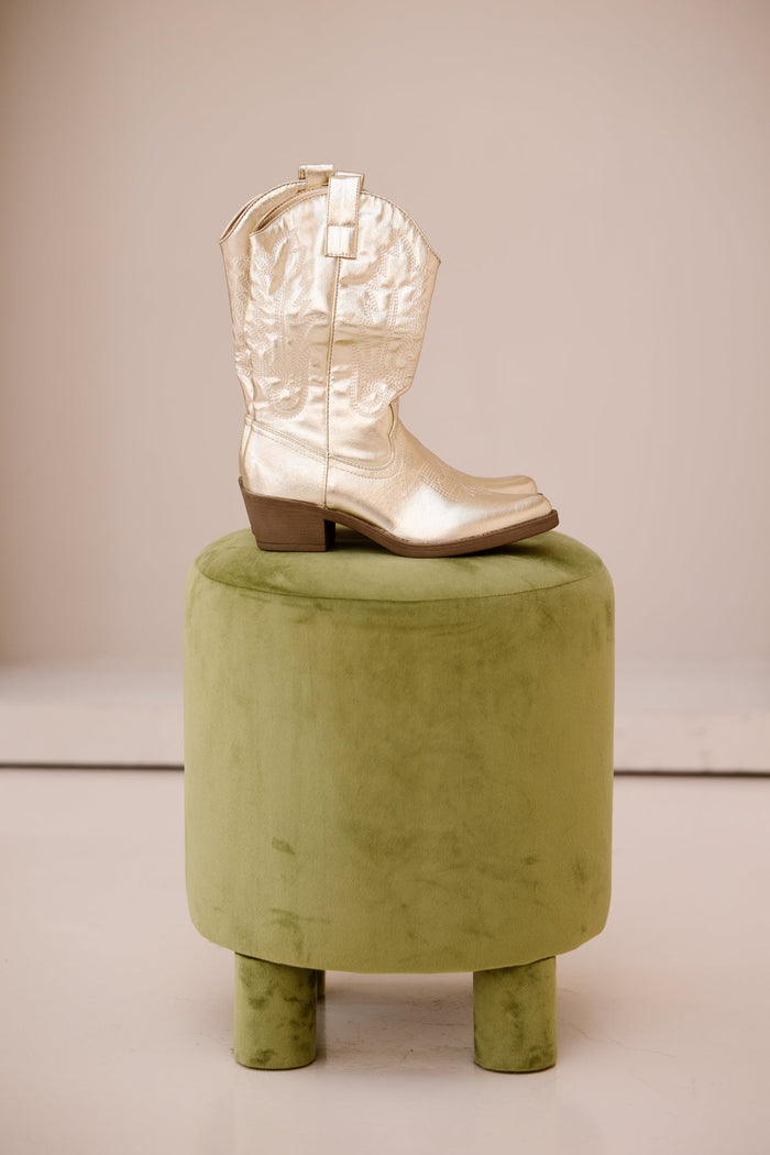 Verona Cowboyboot Gold - Bij Keesje - Bij Keesje