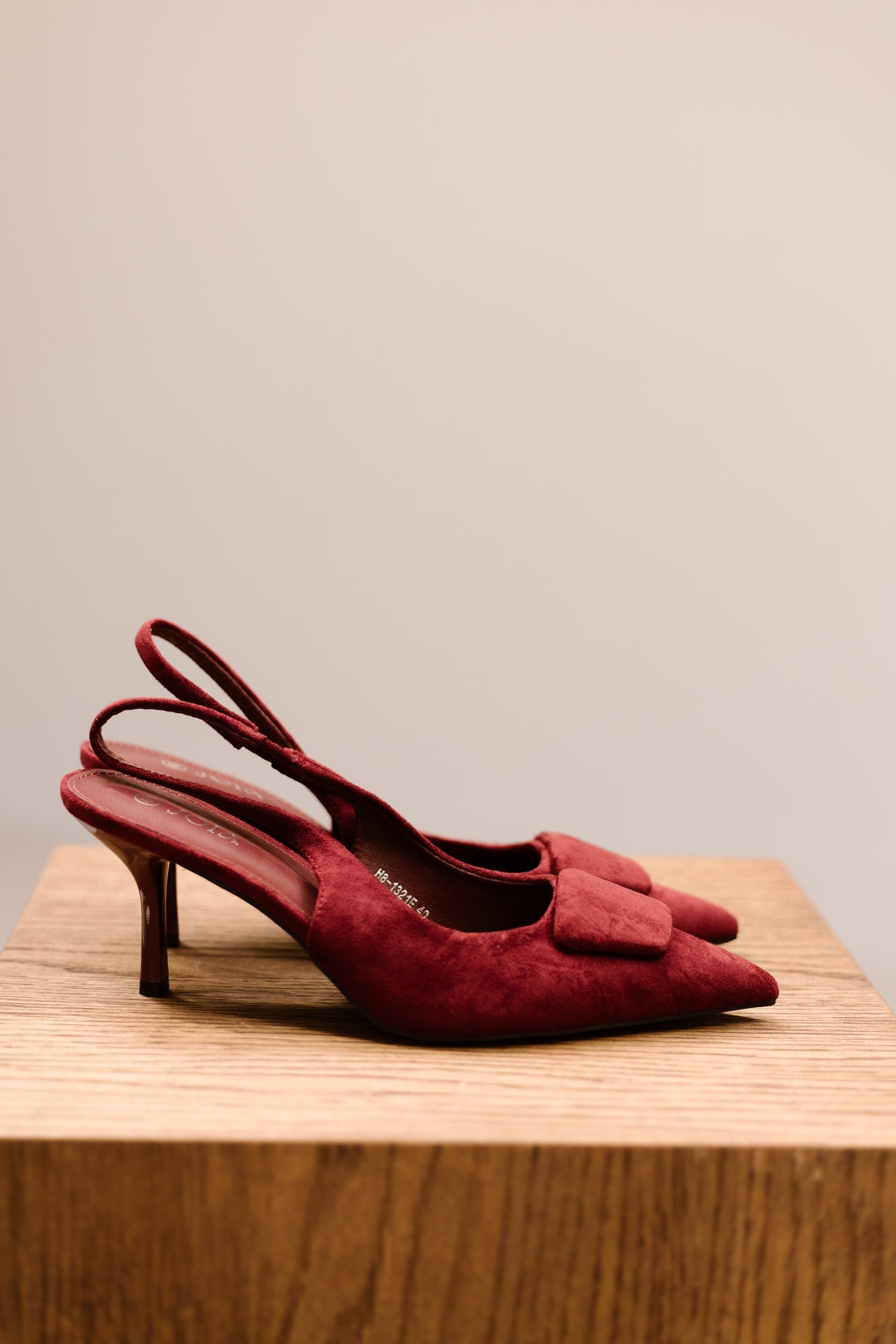 Vianen Heel Burgundy - Bij Keesje - Bij Keesje - Schoenen