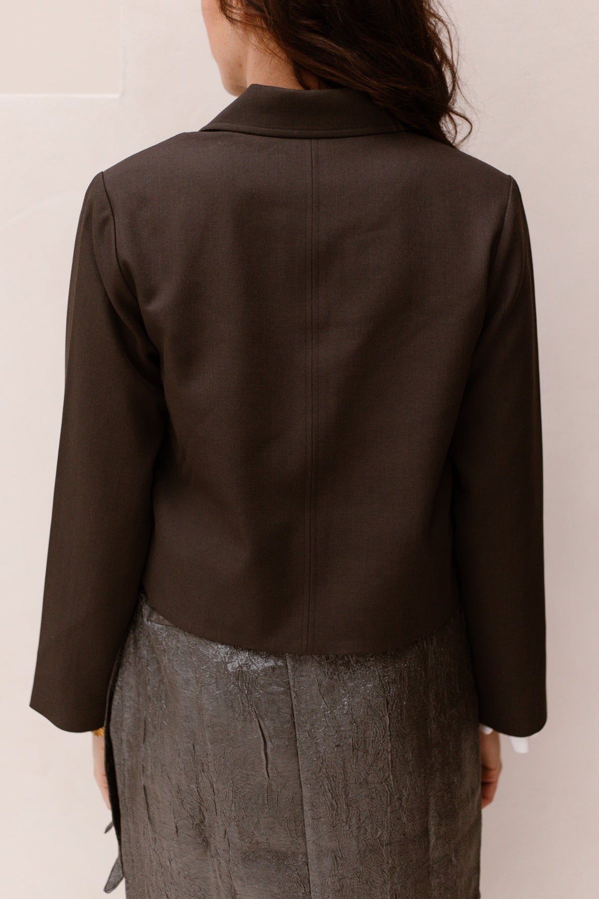 Vianney structure jacket grey - Bij Keesje - Neo Noir