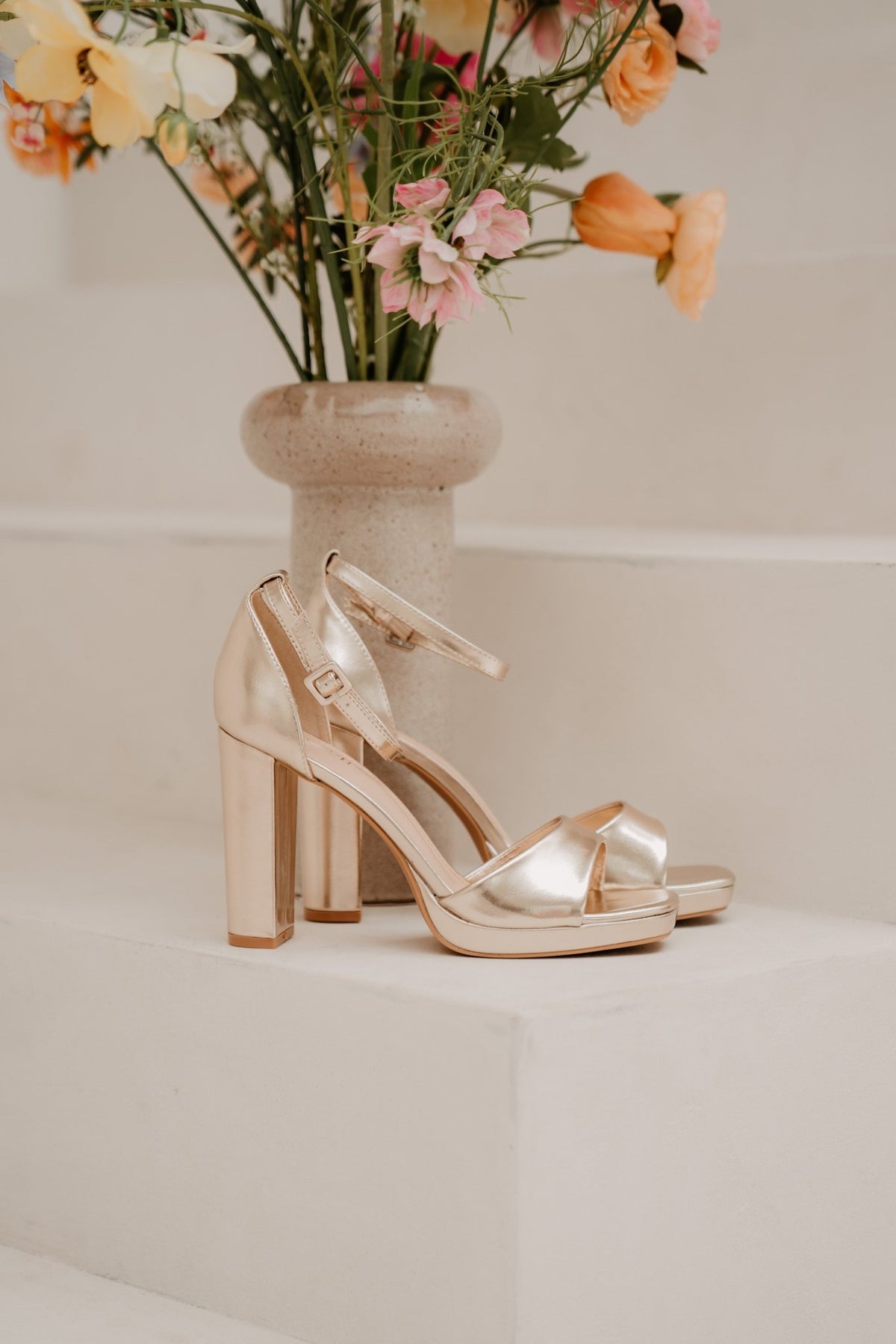 Vigo Heel Gold - Bij Keesje - Bij Keesje - Schoenen