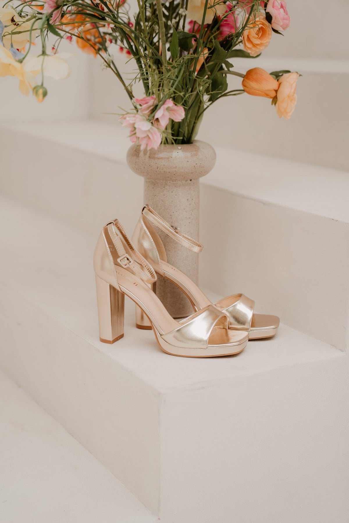 Vigo Heel Gold - Bij Keesje - Bij Keesje - Schoenen