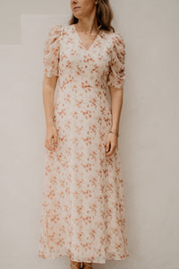 Vira floral dress creme - Bij Keesje - Neo Noir - Jurk